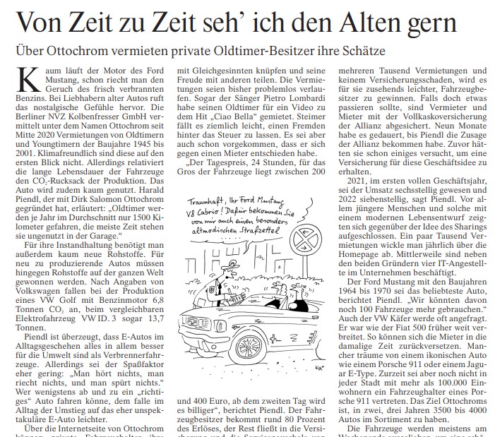 OttoChrom in Medien - Frankfurter Allgemeine Zeitung 05.10.2023